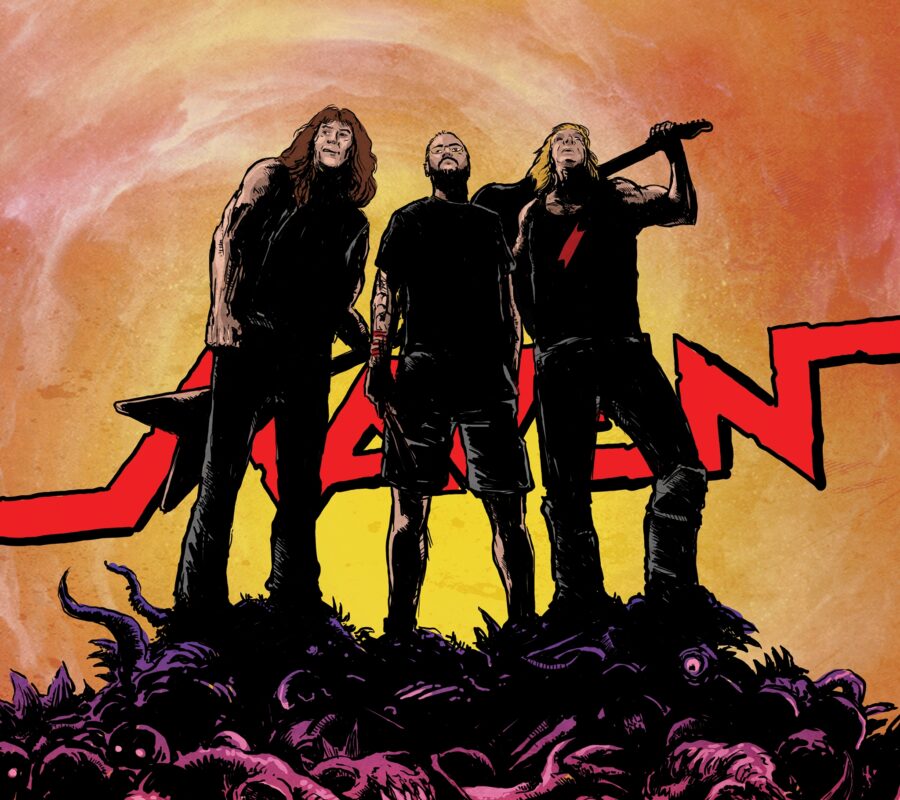 RAVEN (NWOBHM/Heavy Metal Legends! UK/USA) – Unleash New Single/Video “Surf The Tsunami” from the forthcoming Album “All Hell’s Breaking Loose” Available To Pre-Order Now via Silver Lining Music #Raven #NWOBHM #HeavyMetal