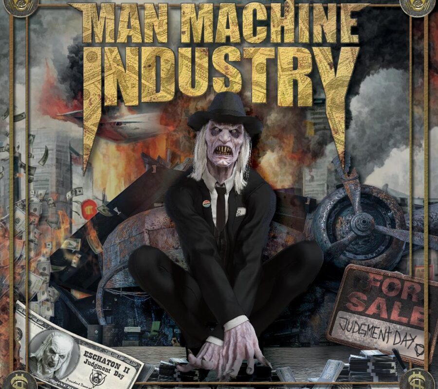 MAN MACHINE INDUSTRY (Heavy/Thrash Metal – Sweden) – Release The New EP “Eschaton II. Judgment Day” in CD Version; Watch the Video for “Where Angels Die” #ManMachineIndustry
