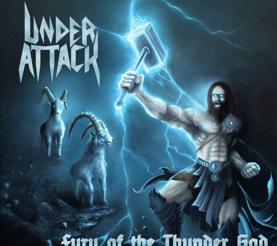 UNDER ATTACK (Heavy/Speed Metal – Sweden) – Will release their “Fury of the Thunder God” album via Lake of Fire productions on May 22, 2023 #UnderAttack