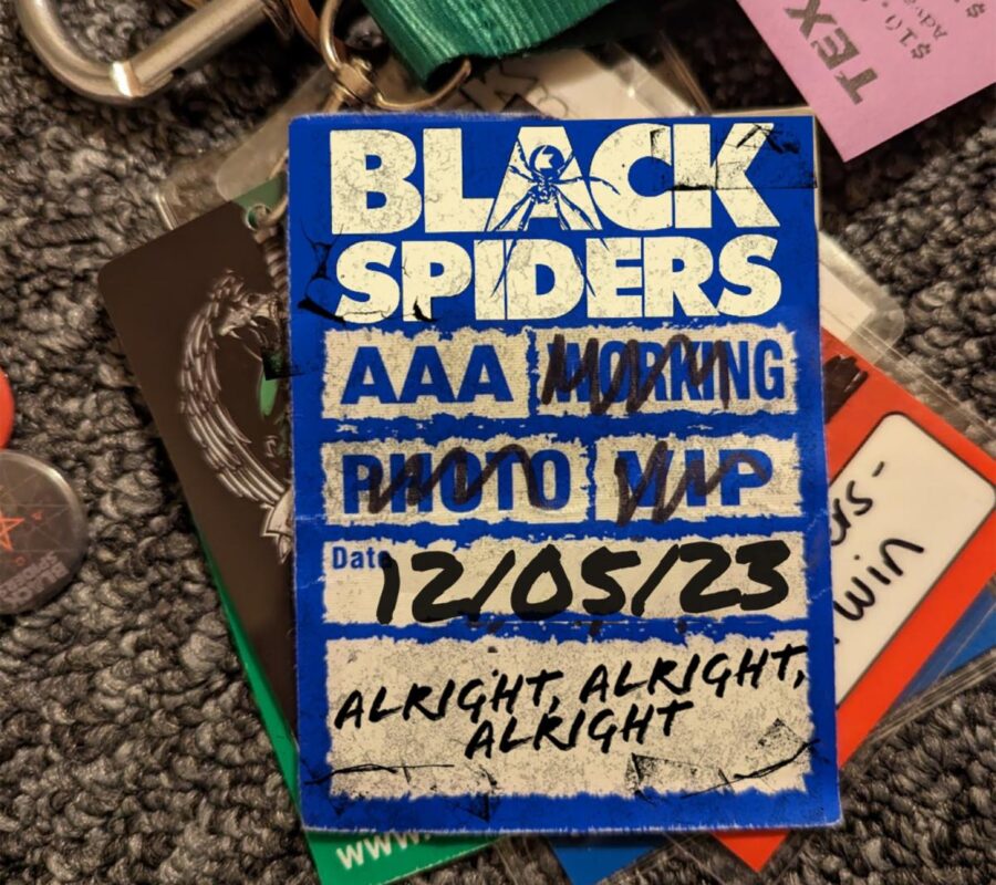 BLACK SPIDERS (Action/Hard Rock – UK) – Set To Release New Album “Can’t Die, Won’t Die” on  May 12, 2023 via Spinefarm – New Single/Video “Alright, Alright, Alright” out now #BlackSpiders