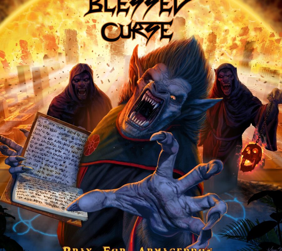 BLESSED CURSE (Thrash Metal – USA) – Release “Subspecies” Official Music Video – From their new album “Pray For Armageddon” – Due out on October 13, 2023 via M-Theory Audio #BlessedCurse