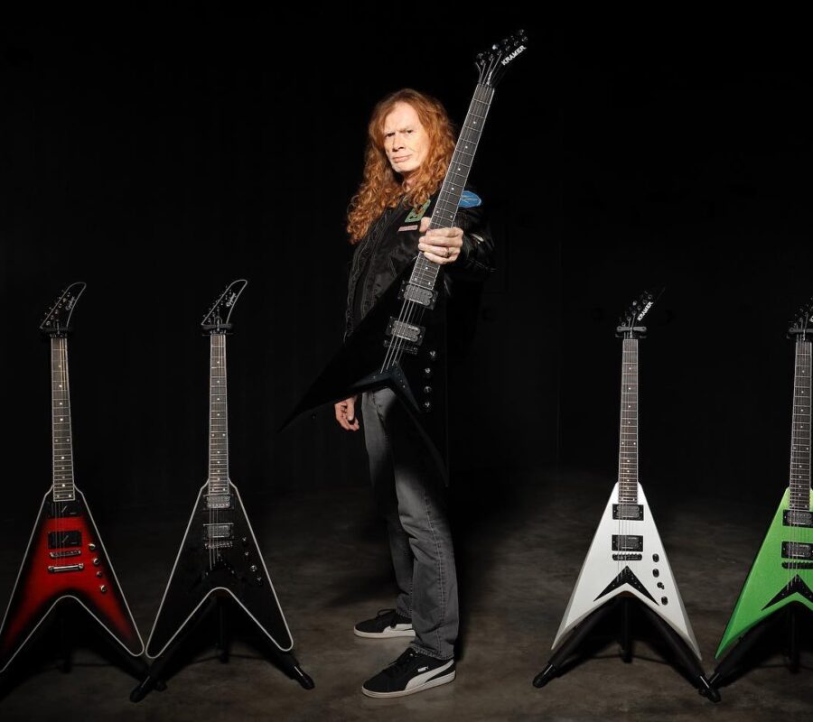 DAVE MUSTAINE (MEGADETH) – EPIPHONE introduces Dave Mustaine Flying V Custom and the Limited Edition Dave Mustaine Flying V #DaveMustaine #Megadeth #epiphone #FlyingV