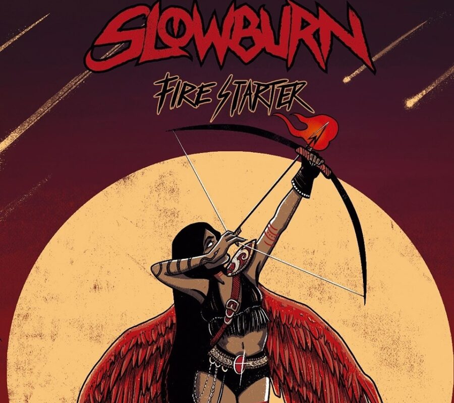 SLOWBURN (Heavy Metal – Spain) – Reveal cover art, tracklist & 1st song from new album “Fire Starter” via Fighter Records #Slowburn