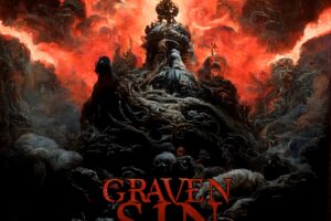 GRAVEN SIN (Epic Doom Metal – Finland) – Release “Morrigan” (Official Lyric Video) taken from the forthcoming album “Veil of The Gods”, due out on Svart Records on November 3, 2023 #GravenSin