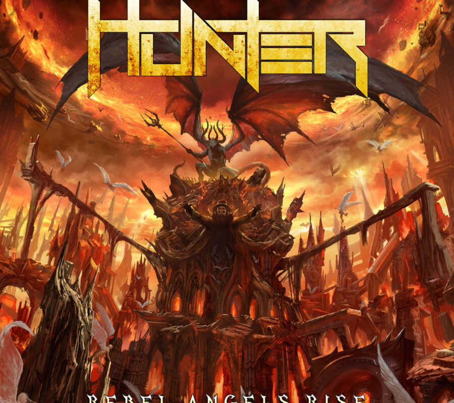 HUNTER (Heavy Metal – Belgium) – Release “Wicked” official music video – Taken from their album “Rebel Angels Rise”, out NOW! #Hunter