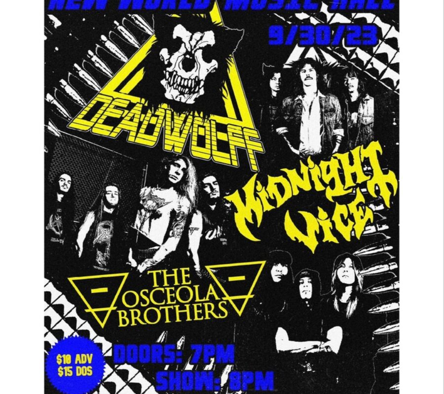 DEADWOLFF & MIDNIGHT VICE – Fan Filmed videos by KickAss Forever – Live in Tampa, FL at New World Tampa September 30, 2023  #Deadwolff #MidnightVice