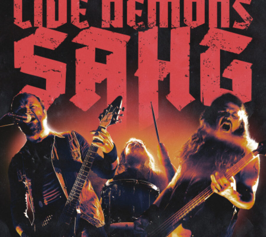 SAHG (Heavy Metal – Norway) – Unleashes New Video Clip for “Fall into the Fire” (Live) – Off their live EP “Live Demons” #Sagh