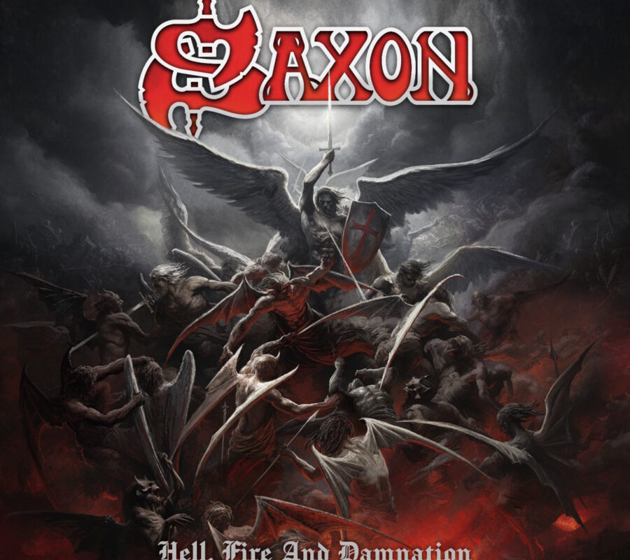 SAXON (Heavy Metal Legends! – UK) – ALBUM REVIEW of their new album “Hell, Fire And Damnation” out January 19, 2024 via Silver Lining Music #Saxon #heavymetal