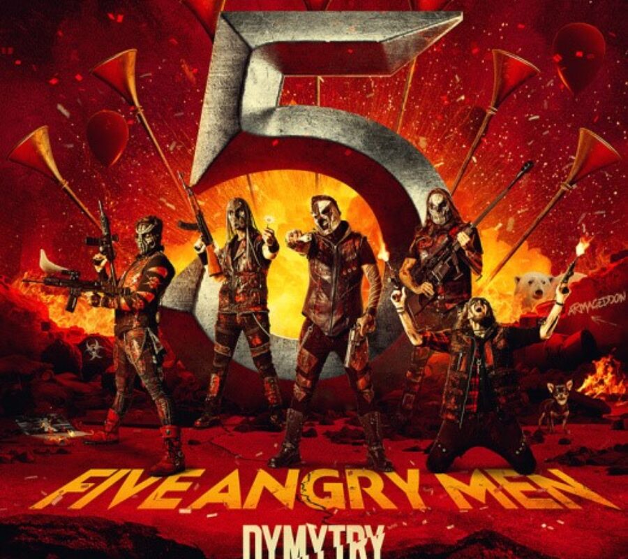 DYMYTRY (Modern Metal – Czech Republic) – Will release “Five Angry Men” album via AFM Records on January 6, 2024 #Dymytry