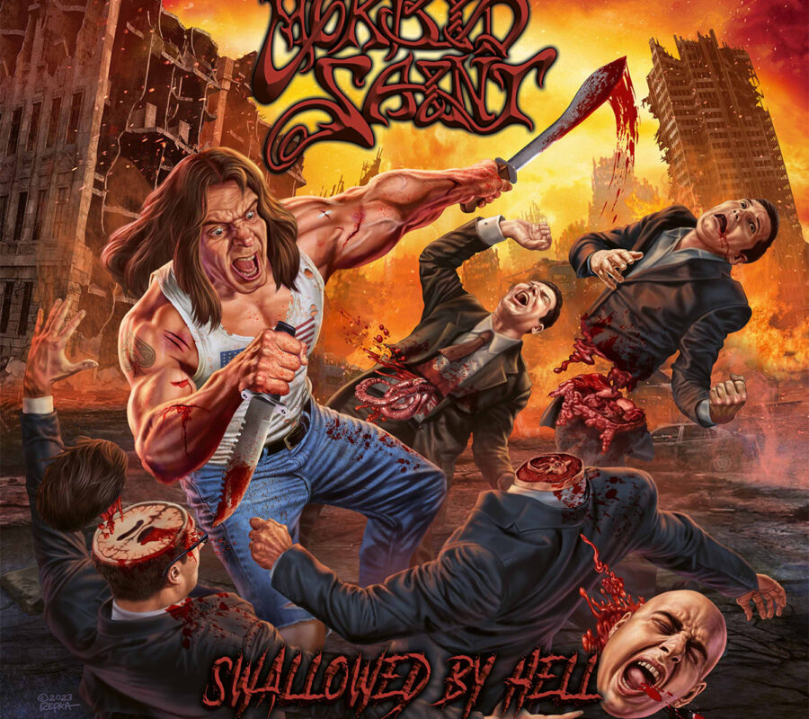 MORBID SAINT (Thrash Metal – USA) – Set to release their album “Swallowed By Hell” via High Roller Records on February 9, 2024 (Distribution: Soulfood) #MorbidSaint