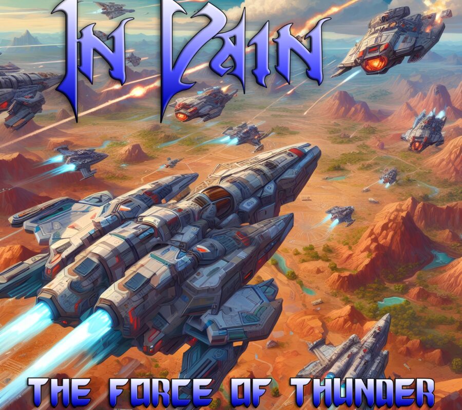 IN VAIN (Power Thrash Metal – Spain) – Release “The Force of Thunder” Official Lyric Video via Fighter Records #InVain