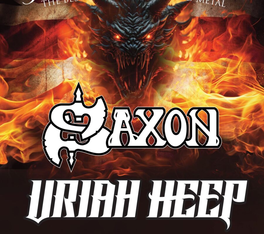 SAXON (Heavy Metal Legends! UK) – Ready to release new album & announce 2024 US Tour dates with Uriah Heep #Saxon #UriahHeep #HeavyMetal