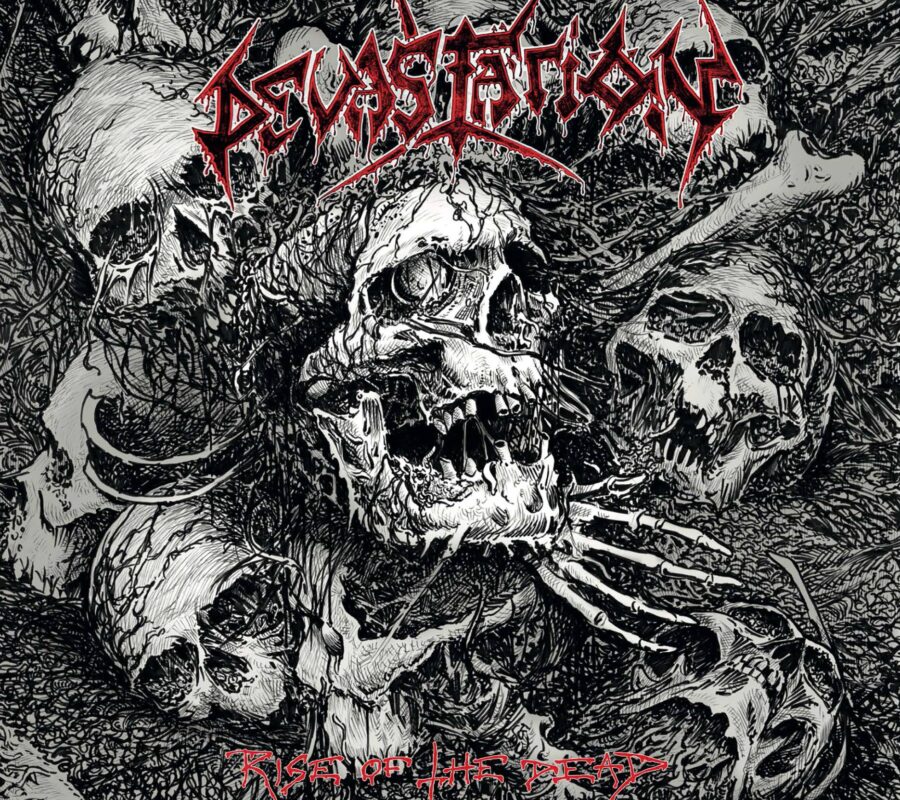 DEVASTATIÖN (Blackened Thrash Metal – Belgium) – Set to release “Rise Of The Dead” album via Empire Records on March 22, 2024 #DevastatioN