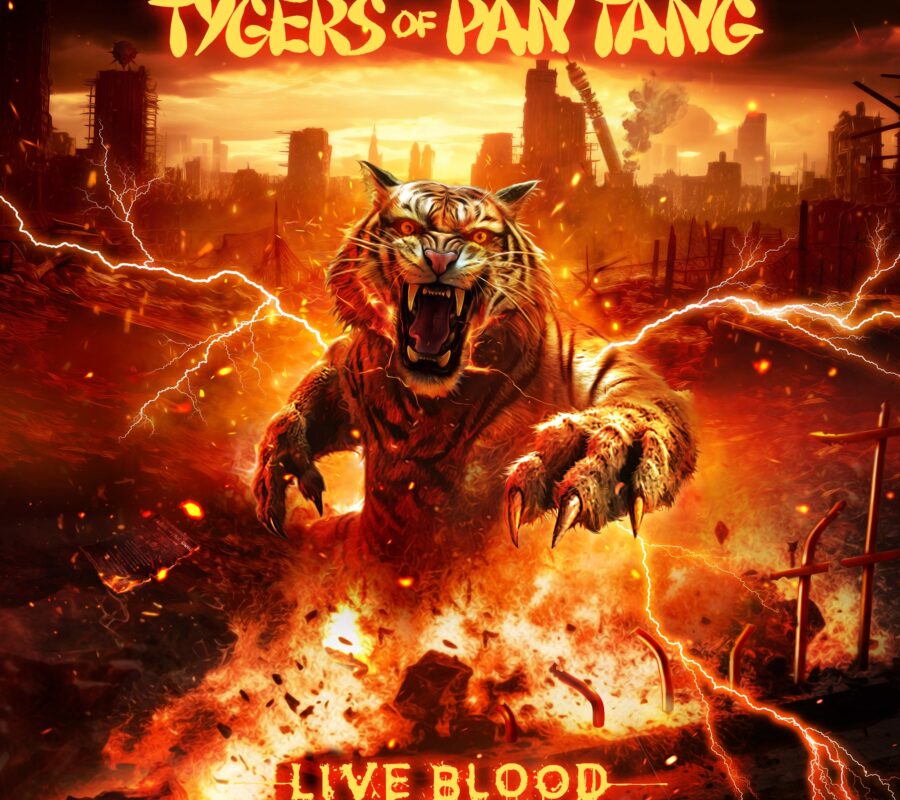 TYGERS OF PAN TANG (NWOBHM Legends!) – Set to release a new live album titled “Live Blood” in April 2024 via Mighty Music #Tygersofpantang #nwobhm #heavymetal