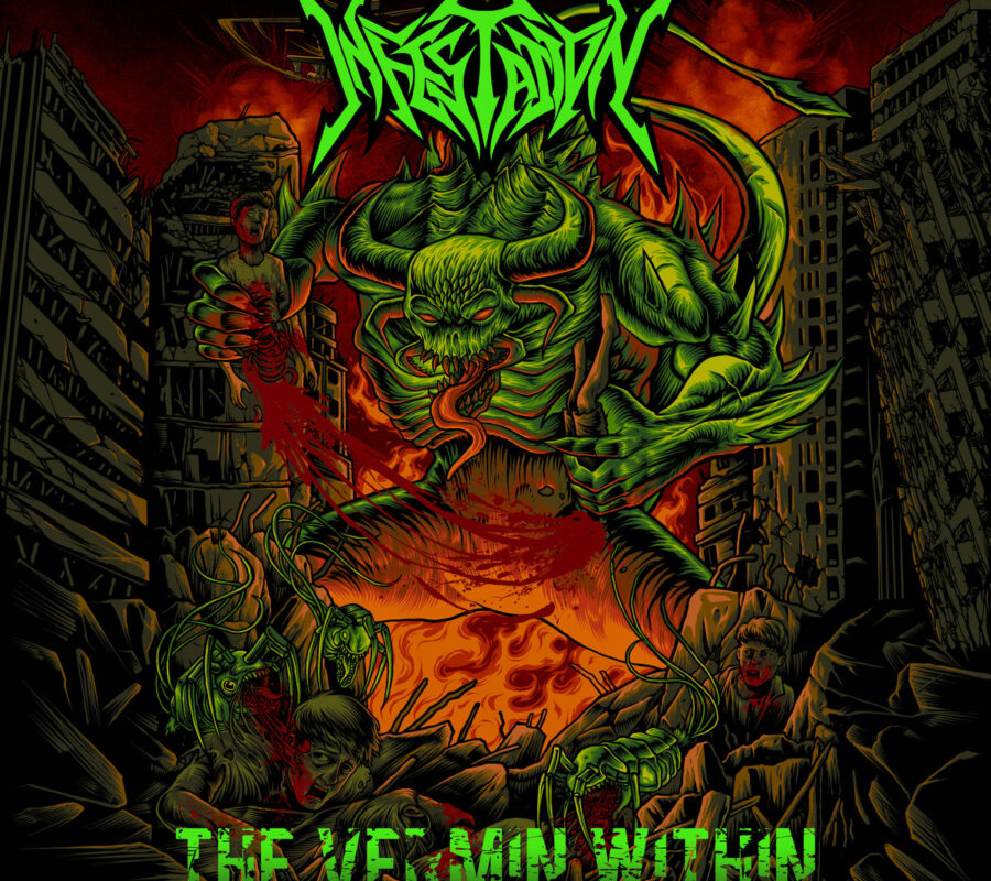 INFESTATION (Thrash Metal – Germany) – Their album “The Vermin Within” is out NOW #Infestation #thrashmetal #heavymetal