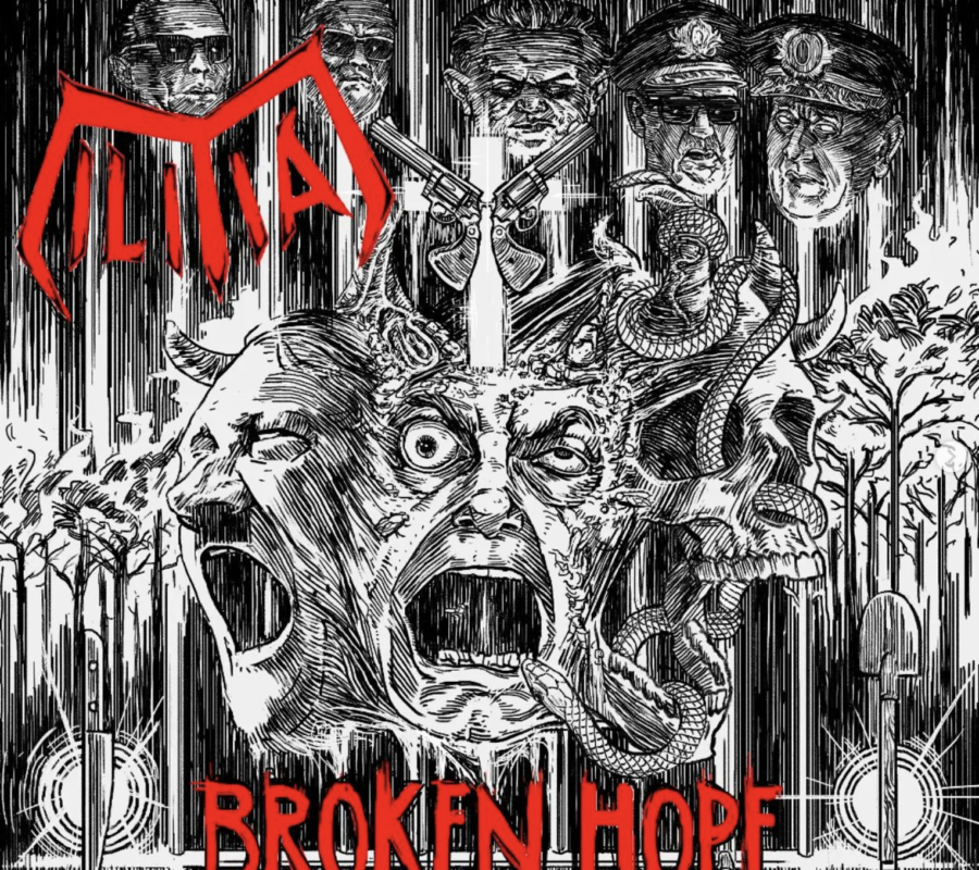 MILITIA (Thrash Metal – Brazil)  – Release official video for the song “CRUSHING” from their EP “Broken Hope” #militia #thrashmetal #heavymetal