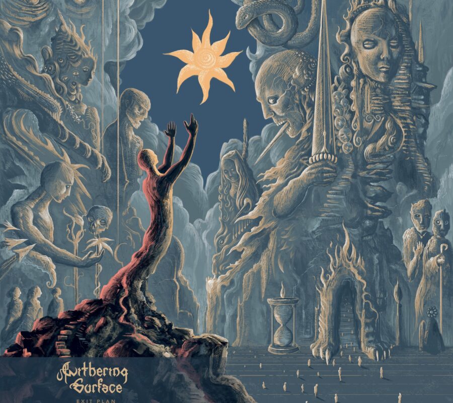 WITHERING SURFACE (Melodic Death Metal – Denmark) – Will release the album “Exit Plan” via Mighty Music on June 7,2024 #witheringsurface #meoldeathmetal #heavymetal