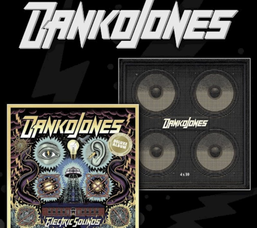 DANKO JONES (Hard Rock – Canada) – Celebrate “Electric Sounds” with a Deluxe Version that includes “4×10” Limited, 10” Vinyl (2 extra songs + unreleased live songs) Edition out now on AFM Records #dankojones #electricsounds #hardrock