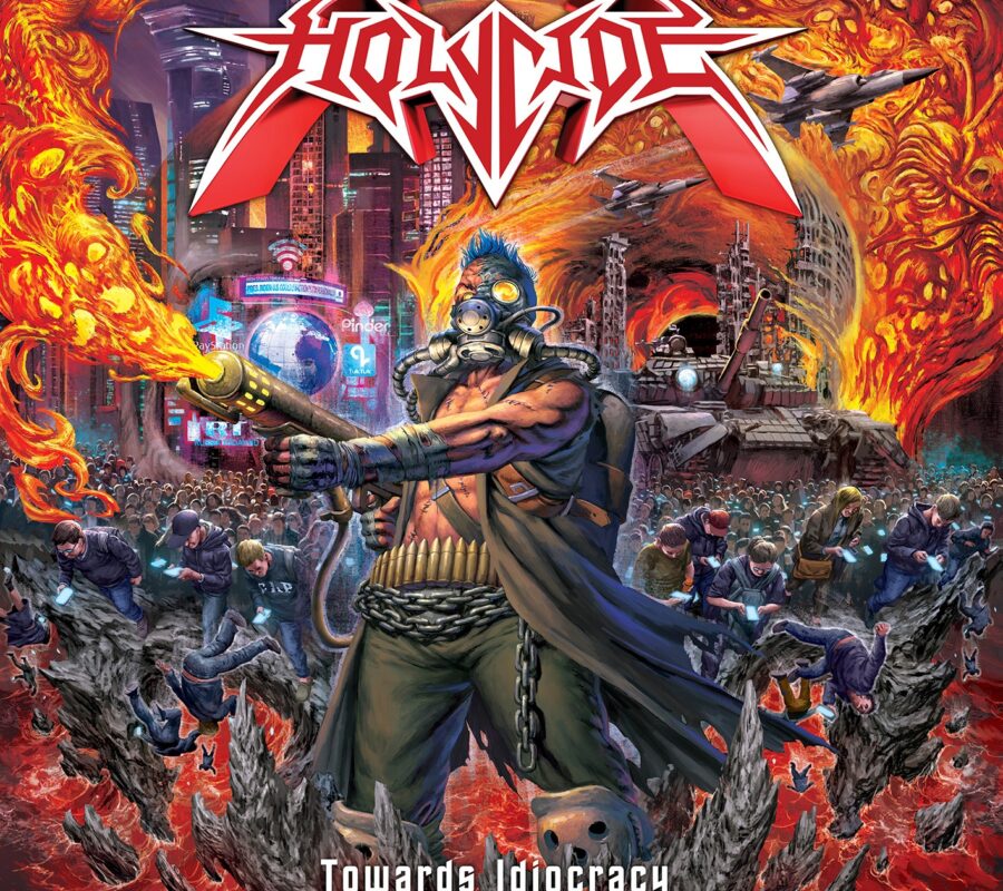 HOLYCIDE (Thrash Metal – Spain 🇪🇸 ) – Share “Power Corrupts” (Official Lyric-Video) Taken from their new album “Towards Idiocracy” which is out NOW via Xtreem Music #holycide #thrashmetal #heavymetal