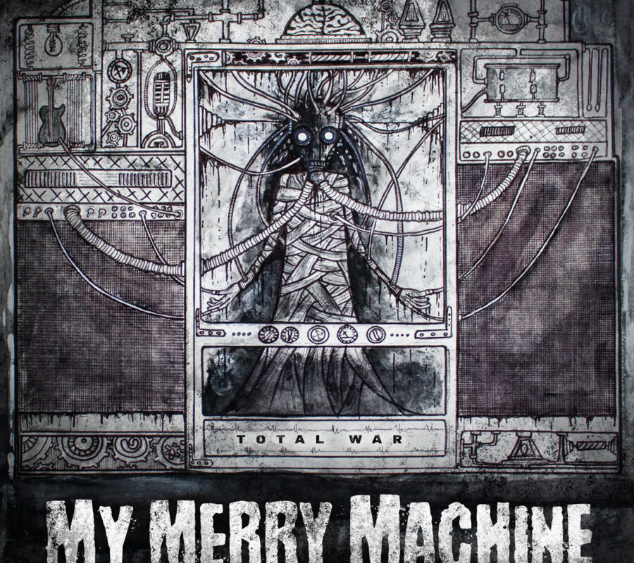 MY MERRY MACHINE (Modern/Alt Metal – Germany) – Will release their new album “Total War” on June 14, 2024 via El Puerto Records #mymerrymachine #modernmetal #heavymetal