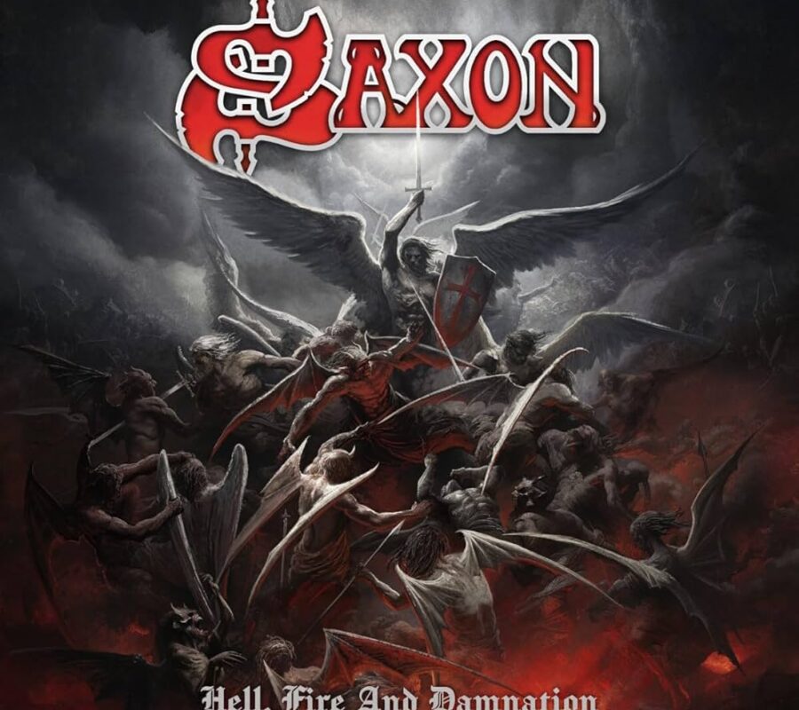 SAXON (Heavy Metal Legends – UK) – Releases “Witches of Salem” (Official Lyric Video) from their newest album “Hell, Fire and Damnation” – Band is on Tour in the USA also #Saxon #nwobhm #heavymetal