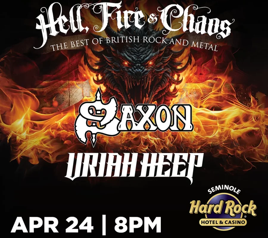 SAXON & URIAH HEEP – Concert review and fan filmed videos by KICKASS FOREVER from recent show in Tampa, FL April 24, 2024 #saxon #uriahheep #concertreview #heavymetal
