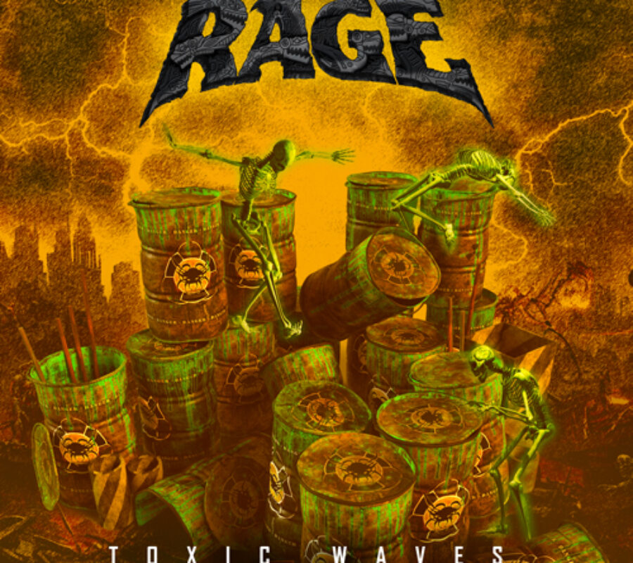 RAGE (Heavy Metal – Germany) – Release “Toxic Waves” (Single Edit) (Official Lyric Video) via SPV/Steamhammer #rage #heavymetal