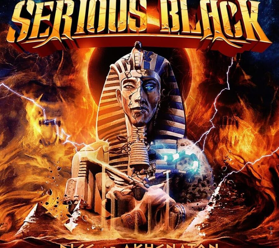 SERIOUS BLACK (Power Metal – International) – Announce New Studio Album “Rise Of Akhenaton” And Share First Video Single “Metalized” via AFM Records #seriousblack #powermetal #heavymetal