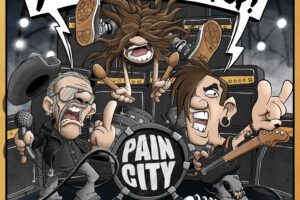 PAIN CITY (Hard/Action Rock – Norway 🇳🇴 )- Their New EP “Shut The Fuck Up!” is out NOW via Massacre Records #paincity #hardrock #actionrock