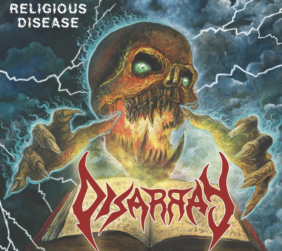 DISARRAY (Thrash Metal – Sweden 🇸🇪 ) – Release “Realize You’re Already Dead” –  Taken from the album “Religious Disease”, out on all formats through Jawbreaker Records on October 25, 2024 #disarray #thrashmetal #heavymetal