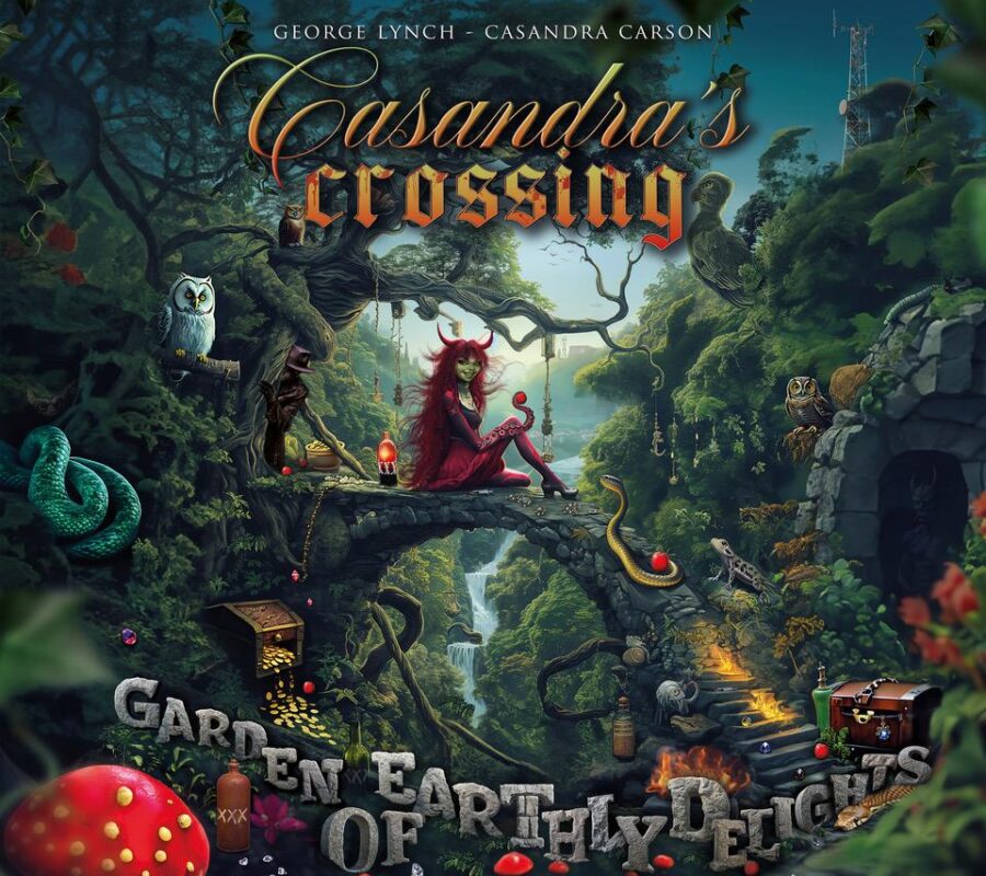 CASANDRA’S CROSSING (Hard Rock/Metal – Featuring GEORGE LYNCH – USA 🇺🇸 ) – Release”Stranger” – Official Visualizer via Frontiers Music srl #CasandrasCrossing #hardrock #heavymetal