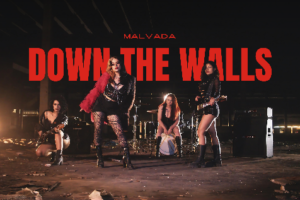 MALVADA (Hard Rock – Brazil 🇧🇷 ) – Release “Down The Walls” – Single/Official Music Video via Frontiers Music srl #malvada #hardrock