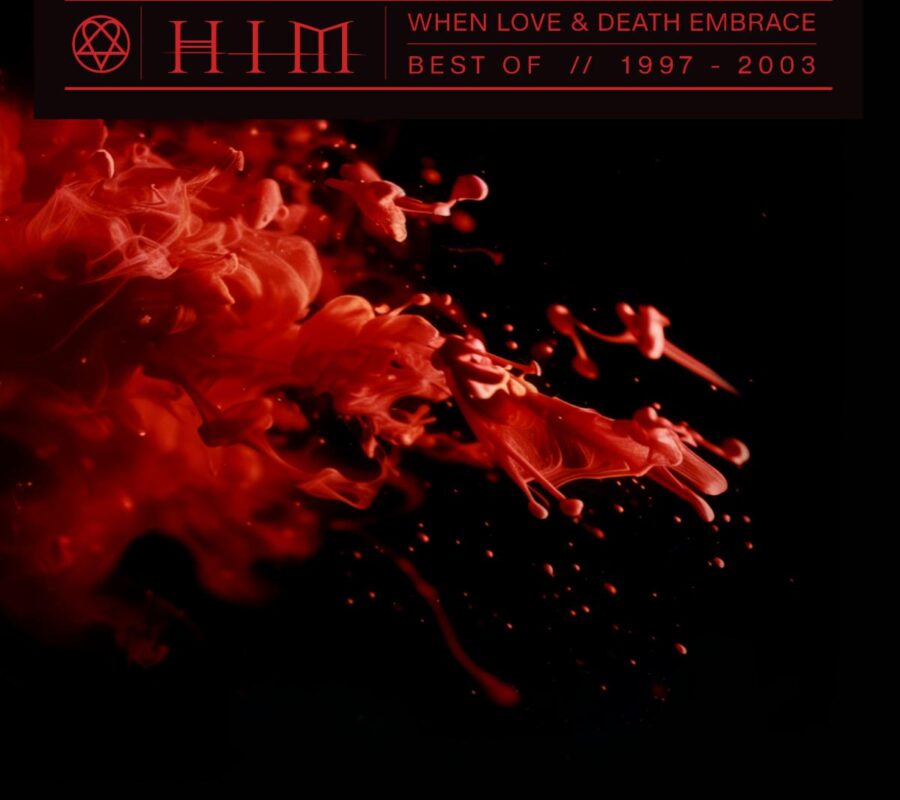 HIM (Hard Rock – Finland) –  Unveils Career-Spanning Anthology: ‘When Love and Death Embrace – The Best of HIM 1997-2003’ #him #villevalo #hardrock