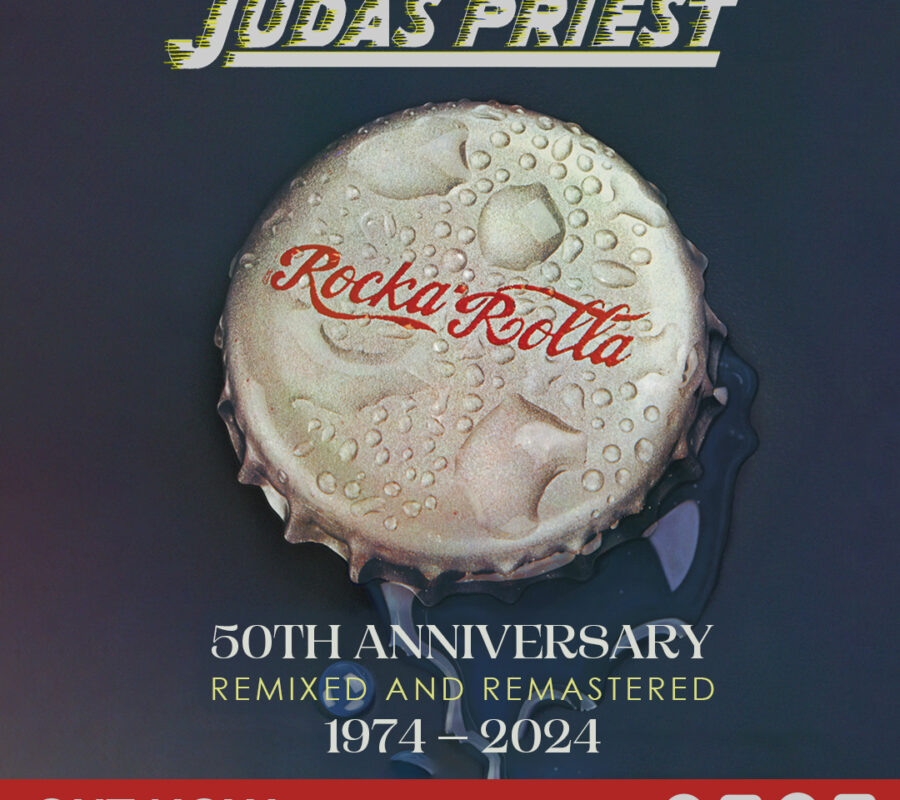 JUDAS PRIEST – Release 50th Anniversary Re Mixed version of their album “Rocka-Rolla” via MNRK Heavy #judaspriest #heavymetal