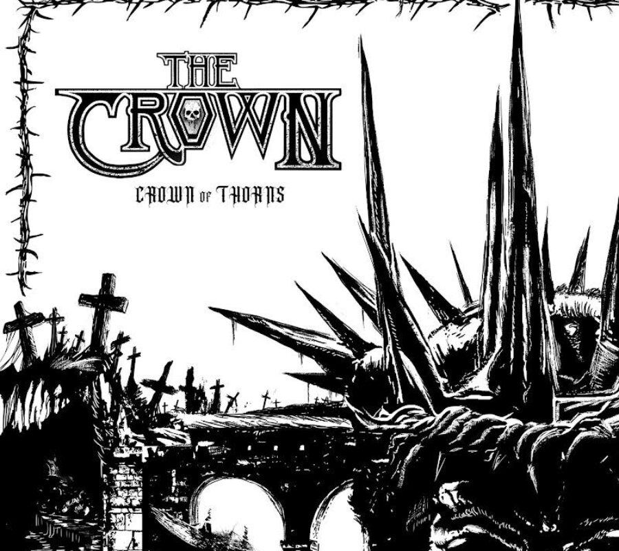 THE CROWN (Death Metal – Sweden 🇸🇪 ) – Death Metal Icons Release “Gone To Hell” official video from the album on #Crown Of Thorns” due out on October 11, 2024 via Metal Blade Records  #thecrown #blackmetal #heavymetal