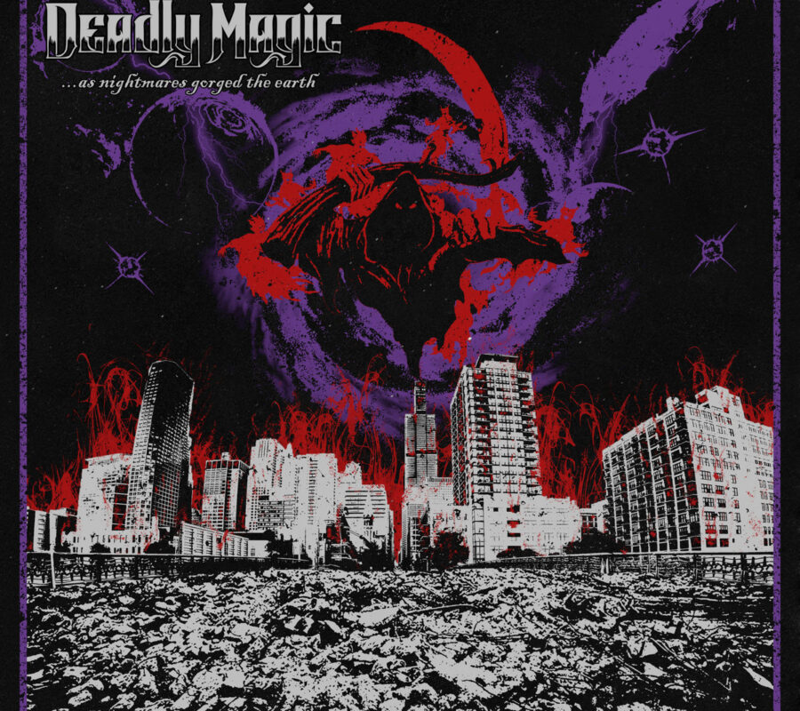 DEADLY MAGIC (Heavy Metal – Germany 🇩🇪 ) – Set to release striking debut mini-album “…As Nightmares Gorged the Earth” via Dying Victims Productions on December 20, 2024 #deadlymagic #heavymetal