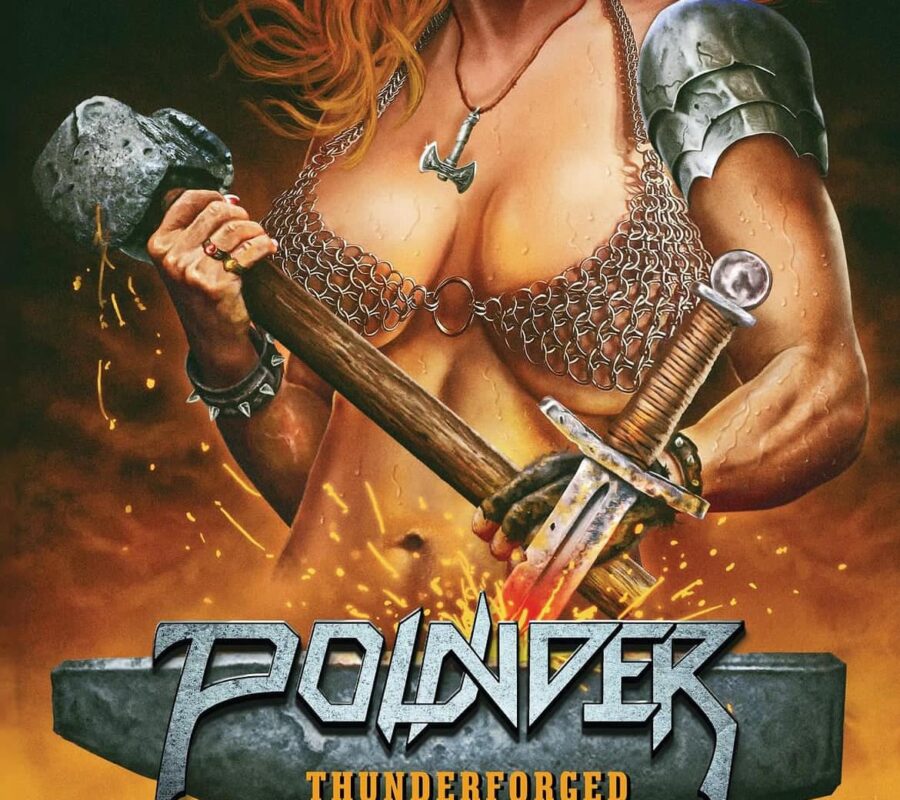 POUNDER (Heavy Metal – USA 🇺🇸 )  – Streaming their new single “Metal Eternal” off the upcoming album “Thunderforged” via Shadow Kingdom Records #pounder #heavymetal