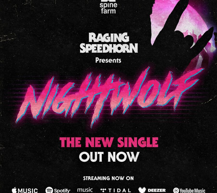 RAGING SPEEDHORN (Heavy Metal – UK 🇬🇧 ) – Unveil New Video for “Night Wolf’” via Spinefarm Records #ragingspeedhorn #heavymetal