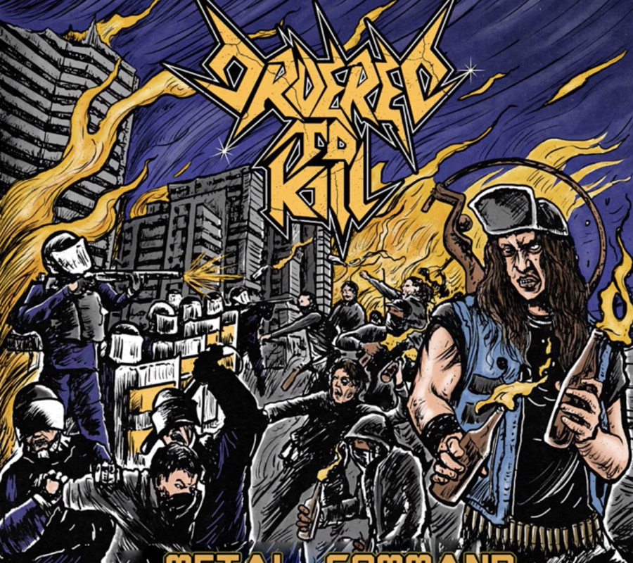 ORDERED TO KILL (Thrash Metal – Brazil 🇧🇷 ) – Their EP “Metal Command” is streaming online #orderedtokill #thrashmetal #heavymetal