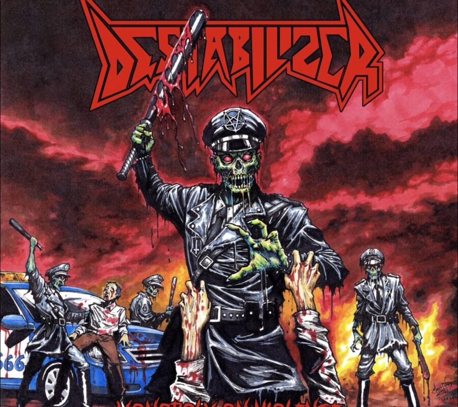 DESTABILIZER (Thrash Metal – Denmark 🇩🇰 ) – Will release their new album “Monopoly On Violence” on January 17, 2025 via Iron Shield Records #destabilizer #thrashmetal #heavymetal