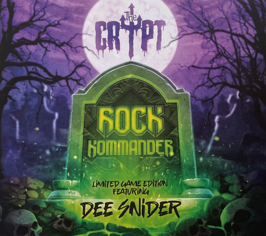 THE CRYPT (Goth metal – Sweden 🇸🇪 ) Featuring DEE SNIDER  –  Release “Rock Kommander” Official Lyric Video #thecrypt #gothmetal #deesnider #heavymetal