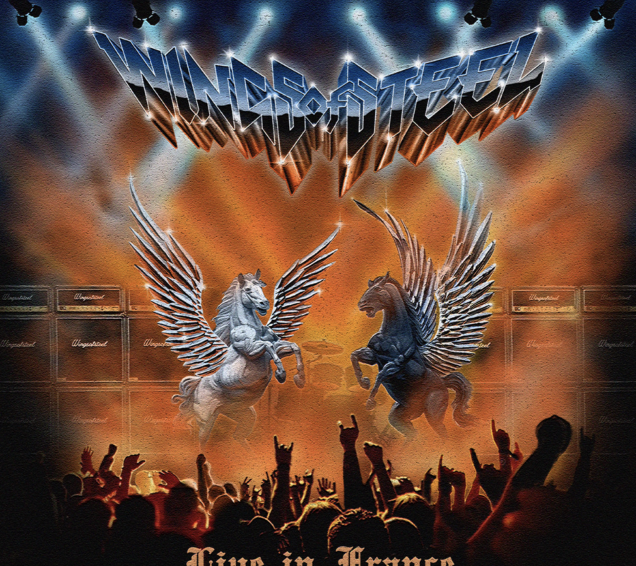 WINGS OF STEEL (Hard Rock/Heavy Metal – USA 🇺🇸 ) – Their album “Live In France” is out NOW! #wingsofsteel #hardrock #heavymetal