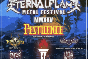 SINISTER and PESTILENCE  Will be headlining the Eternal Flame Metal Festival 2025 in Sarajevo #Sinister #Pestilence #heavymetal #musicfest#Pestilence