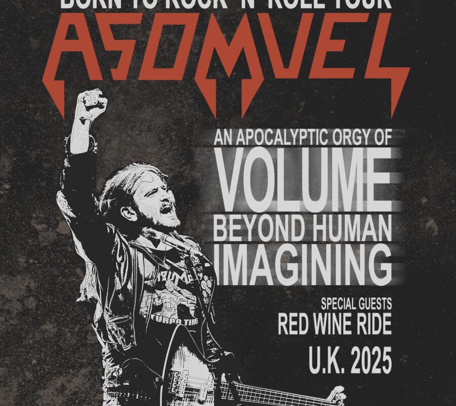 ASOMVEL (Hard Rock/Metal – UK 🇬🇧 )  – U.K. Tour Announcement for 2025 #asomvel #hardrock #heavymetal