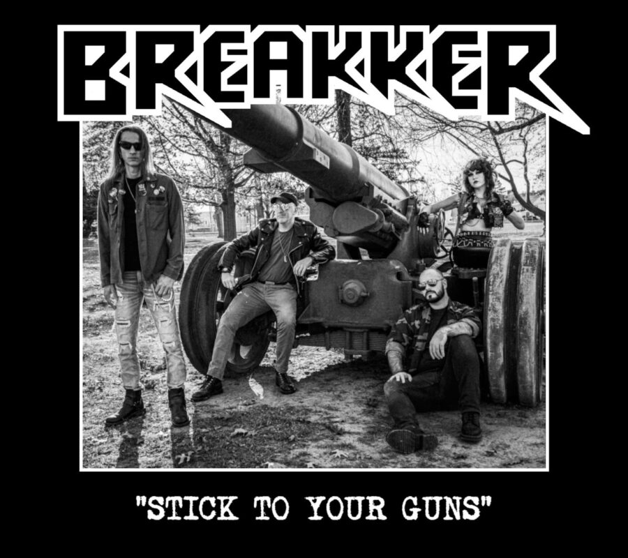 BREAKKER (Heavy Metal – USA 🇺🇸 ) – Release “Stick To Your Guns” (Wild Dogs cover) & “Cast Your Stone” as a double single – songs are available and streaming online NOW #breakker #heavymetal