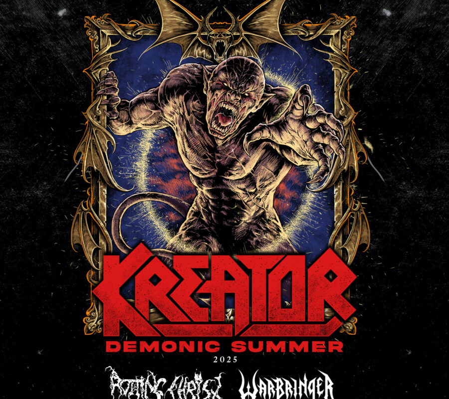 KREATOR (Thrash Metal Legends! – Germany 🇩🇪) – Announce 2025 Summer Festival Appearances And Headline Shows including club shows with deep cuts set list #kreator #thrrashmetal #heavymetal