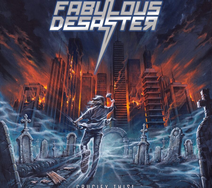 FABULOUS DESASTER (Thrash Metal – Germany 🇩🇪) – Share Official lyric video for “Coffin Dwellers” – Taken from the “Crucify This!” Album due out on April 17, 2025 via MDD Records #FABULOUSDESASTER #thrashmetal #heavymetal