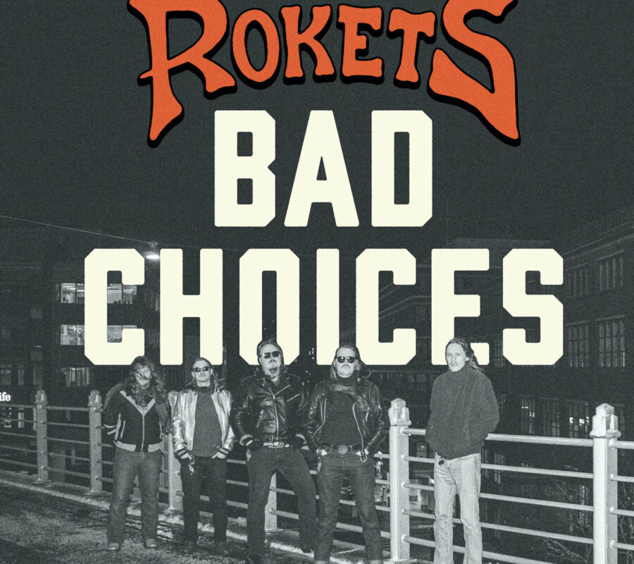 ROKETS (Action/Hard Rock – Finland 🇫🇮) – Release “Bad Choices” Official Visualizer video via Svart Records #rokets #actionrock #hardrock