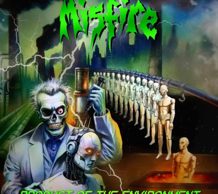MISFIRE (Thrash Metal – USA 🇺🇸) – Release “All Over The Place” Official Music Video – Taken from the album “Product of the Environment” which was released earlier this year  via MNRK Heavy #Misfire #thrashmetal #heavymetal