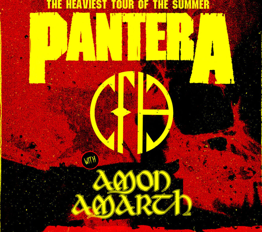 AMON AMARTH to Join PANTERA for The Heaviest Tour of the Summer #amonamarth #pantera #heavymetal